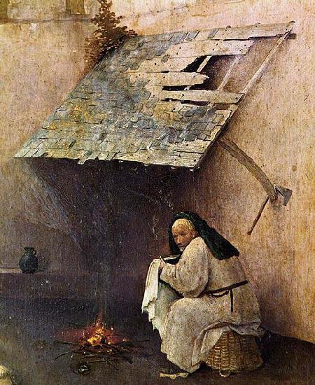 Hieronymus Bosch St Peter with the Donor oil painting picture